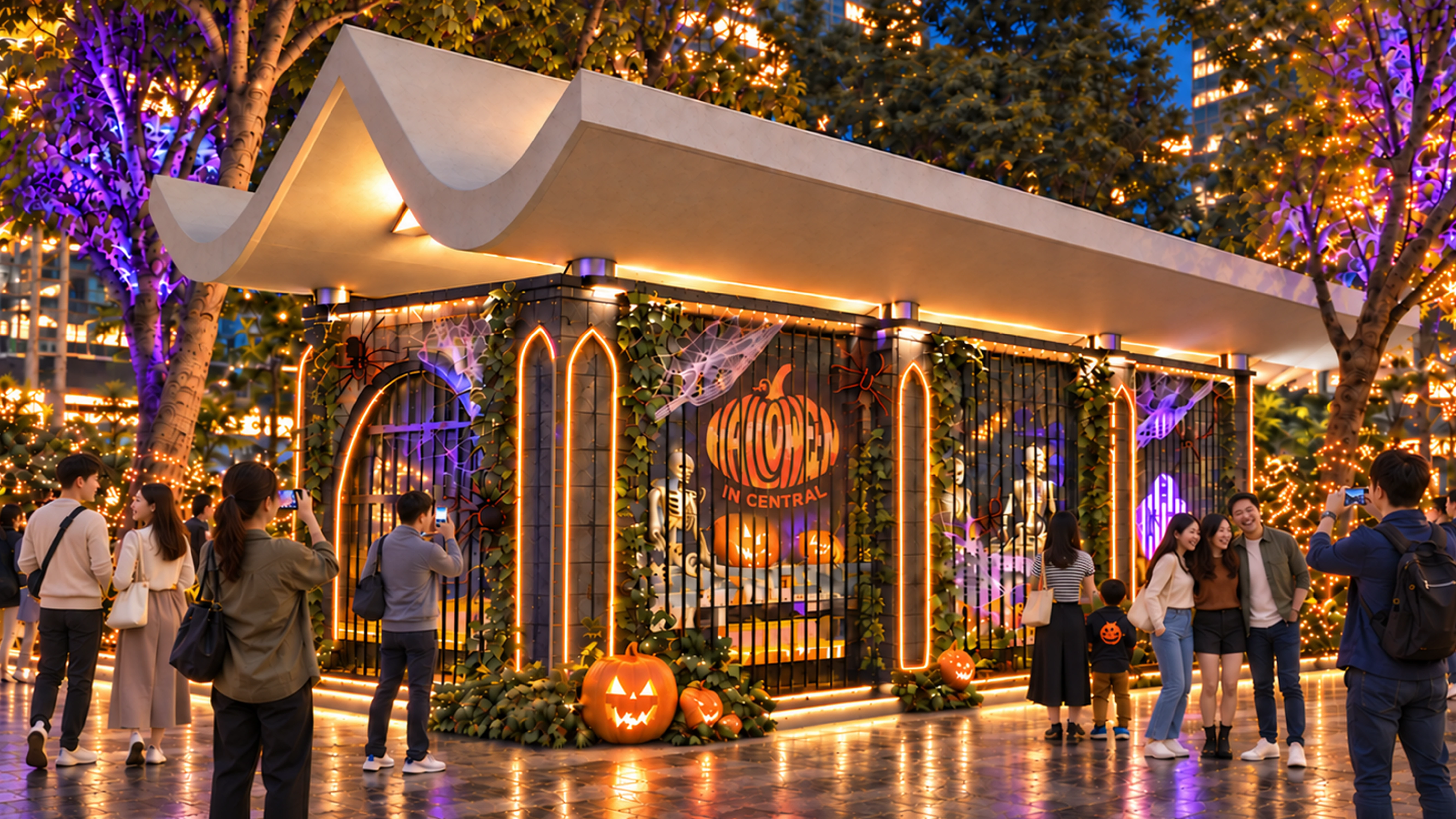 Halloween in Central — scene 3