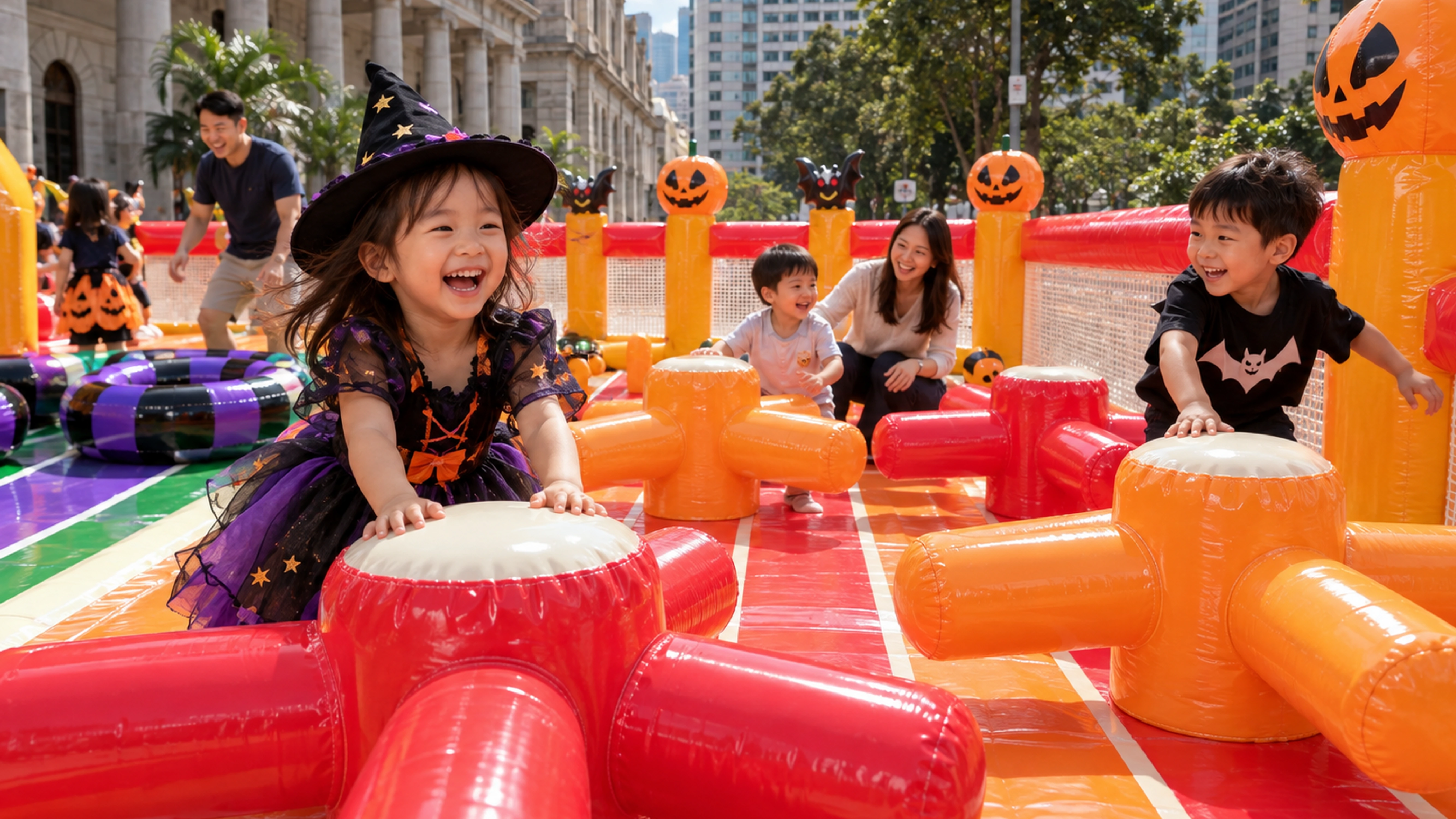 Halloween in Central — scene 4