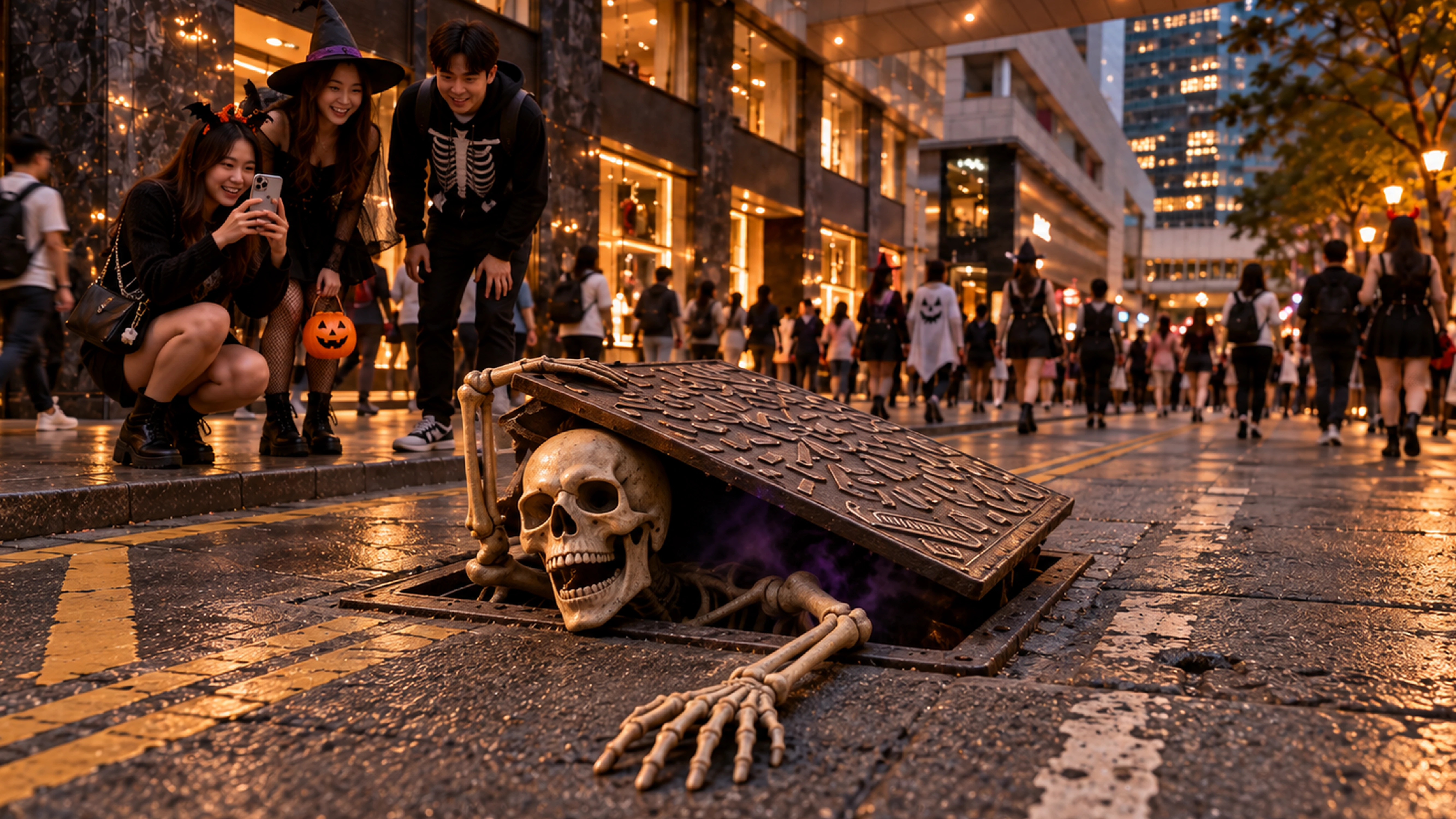 Halloween in Central — scene 6